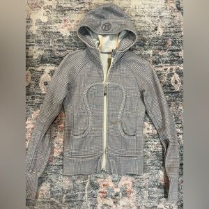 Lululemon gray zip up